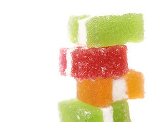 Classic fruit jelly. Close up.