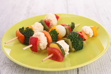 vegetable kebab