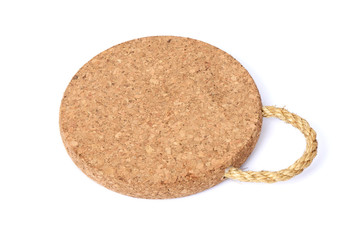a pot stand made by cork