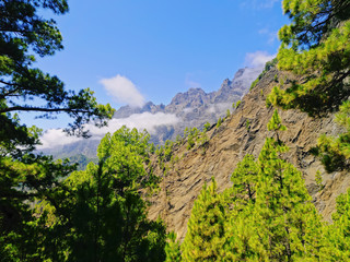 Caldera de Taburiente National Park on La Palma