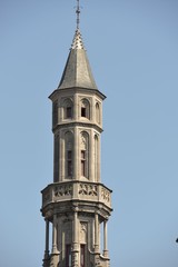 Fototapeta na wymiar Wieża w Brugia, Belgia.
