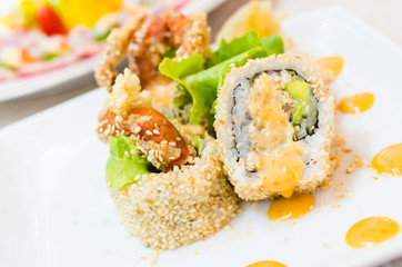 Crab roll