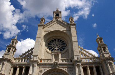 Sainte Catherine ,église rénovée à Bruxelles.