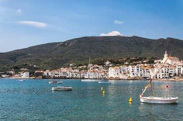 Obraz premium Vista de Cadaqués, Gerona