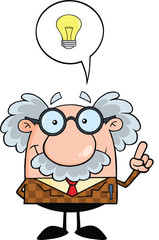 Professor With Good Idea