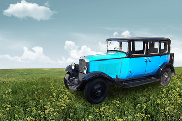 Retro the car
