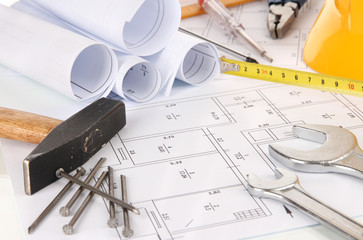 Part of repair project