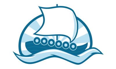 stara łódź - emblemat