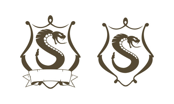 Cobra - emblemat z wężem