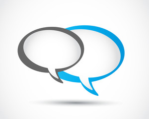 speech bubble vector