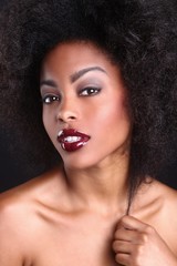 Beautiful African American Black Woman