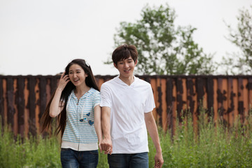 Obraz premium young lovers