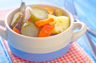 marinated vegetables