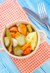marinated vegetables