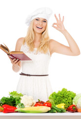 Woman cook