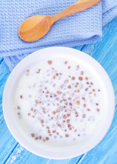 buckwheat with milk