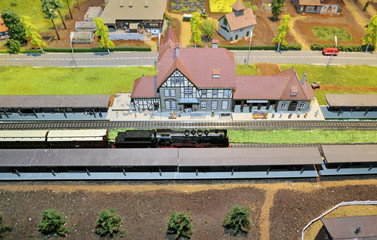 Train model miniature