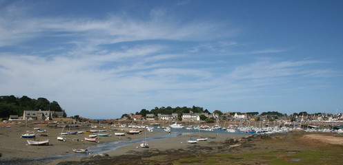 port, ploumanach, ploumanac'h, bretagne, perros, guirec