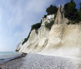 white cliffs of Moen