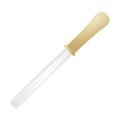 Pipette on a white background