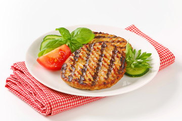 Grilled patties