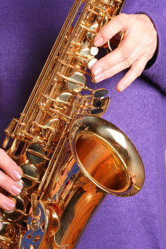 Saxofon spielen