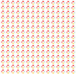 Seamless hearts pattern, wallpaper