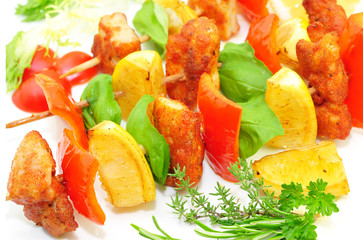 Grill, Gemüse