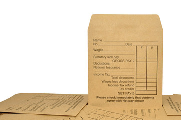 Wage Packet Envelopes