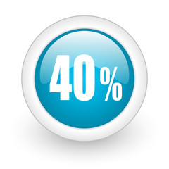 40 percent icon