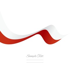Abstract Polish ribbon vector © simbos