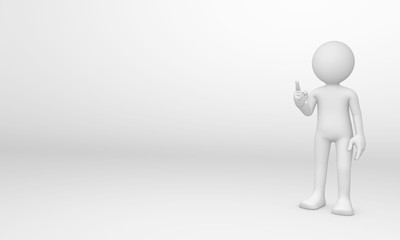 3d human in the pose represent 