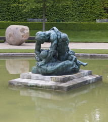 Statue, Paris, Frankreich