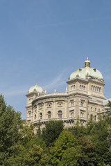 Fototapeta na wymiar Bern, Federal Palace, Marzilli, mały skok, Stolice, Szwajcaria