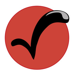 black check symbol