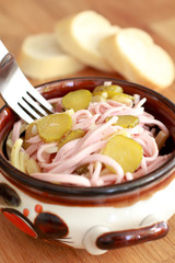 Schweizer Wurstsalat