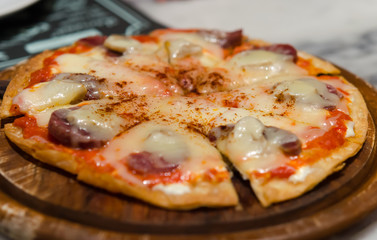 Pepperoni pizza