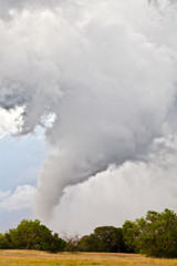 Tornado in american plains