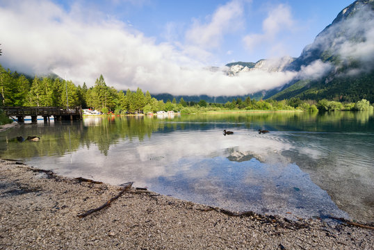 Lake Bohinj, Julian Alps, Slovenia