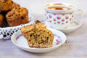 Morning carrot muffins