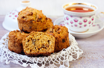 Morning carrot muffins