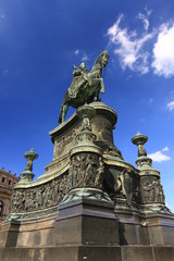 Fototapeta na wymiar Dresden - Reiterstatue