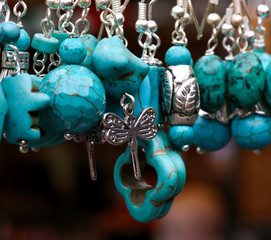 Turquoise Stone Pendants © marjancermelj