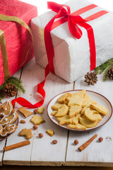 Christmas decorations and cookies Gift