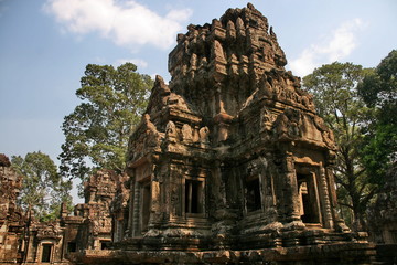 Fototapeta na wymiar angkor wat in cambodia