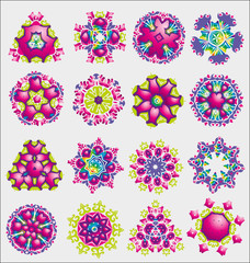 Originally created vector ornament collection