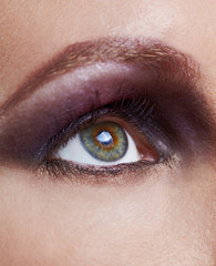 Obraz premium Eye make-up a