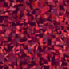abstract tile mosaic backdrop in multiple pink red