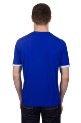Obraz premium Male t-shirt isolated on the white background