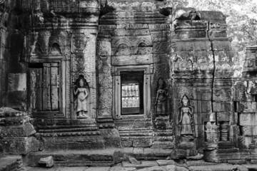 Plakat Świątynia Preah Khan, Siem Reap, Kambodża